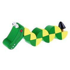 Головоломка-змейка Лесная мастерская "Крокодил"