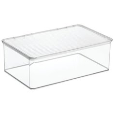 Контейнер для хранения Binz с откидной крышкой 18х27х9.5 cм Inter Design