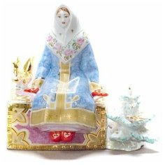 Скульптура. Дулевский фарфоровый завод. Морозко. 17 см.