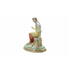 Скульптура. Дулевский фарфоровый завод. Малахитница № 1395а. 28,6 см.