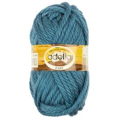 Пряжа Adelia "FAST" 78% акрил, 22% шерсть №05 морская волна - 3 мотка по 150 г