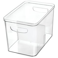 Контейнер CRISP универсальный с разделителем и ручками 30,5х20х20см Inter Design