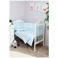 Сонный Гномик Тайна Снов комплект Оленята (6 предметов) нежно-голубой