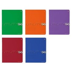 Тетрадь 96 листов в клетку "UTILITY", 5 видов. Набор 5 шт.Цена за 5 штук. Альт