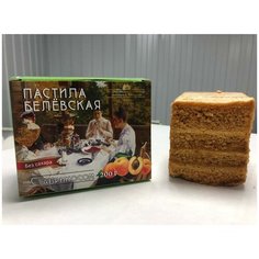 Пастила Белевская яблочная с абрикосом без сахара Белёвские лакомства