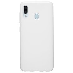 Чехол-накладка Deppa Gel Color Case для Samsung Galaxy A30 (2019) белый