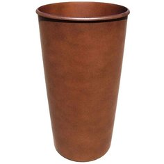 Горшок для цветов Le Cone (Ле Коне), диаметр кашпо 28 см, 18,5 литров, дренажная вставка 10 литров, Коричневый, Арт. 1100-25, ТЕК.А.ТЕК
