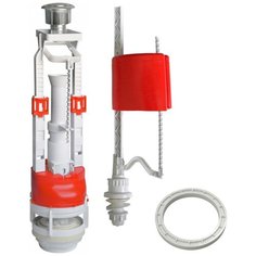 Комплект 6 1-реж мех-м, ниж. подводка, кнопка хром, СБ1-НпрНРФ-А-В ИнкоЭр