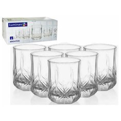 Стаканы BRIGHTON низкие 270мл 6 штук Luminarc