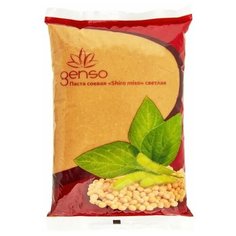 Паста соевая "shiro miso" светлая Genso, 1кг