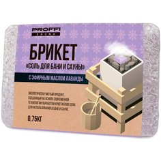 Морская соль для бани и сауны PROFFI PS0686 с маслом лаванды 0.75кг