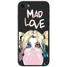 Чехол TPU лицензия DC Comics для iPhone SE(2020) / 7 / 8, айфон 7, 8, Harley quinn 1 Deppa