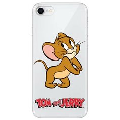 Чехол накладка лицензия Tom & Jerry для iPhone SE(2020) / 7 / 8, айфон SE(2020), 7, 8 (Том и Джерри 09) Deppa