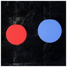 Декоративный подвесной светильник шар разноцветный Moonlight 120 см 220V RGB_B Lighthouse