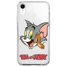 Чехол накладка лицензия Tom & Jerry для iPhone XR, айфон XR (Том и Джерри 04) Deppa