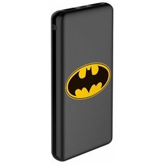 Внешний аккумулятор лицензия DC Comics 10000 mAh, 2 USB, MicroUSВ, 2,1A, Li-pol, Batman 11 Бэтман Deppa
