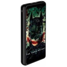 Внешний аккумулятор лицензия DC Comics 10000 mAh, 2 USB, MicroUSВ, 2,1A, Li-pol, Batman 04 Бэтман Deppa