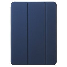 Чехол книжка / подставка iPad Air 4 (2020) 10,9", экокожа, soft touch, синий Deppa