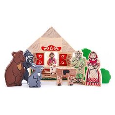 Деревянный игровой набор Томик "Сказки", Смоляной бычок (4534-8)