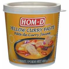 Паста Карри Желтая, Таиланд, 400г Hom D