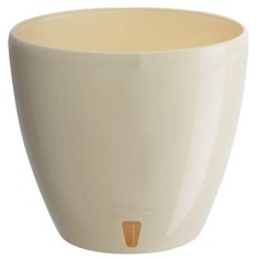 Горшок Santino с автополивом Deco Twin 20x17.5 см cream