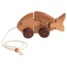 Каталка-игрушка Леснушки Рыба моей мечты (L0950) дерево