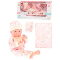 Пупс с одеялом и подушкой / Кукла - пупс / Пупс baby Panawealth Inter Holdings