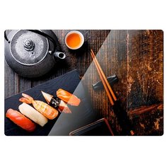 Доска разделочная CALVE 20*30 см, стеклянная, суши CL-7068E