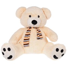 Мягкая игрушка Magic Bear Toys Медведь в шарфе кремовый 120 см