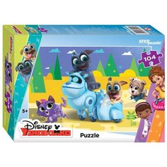 Мозаика "puzzle" 104 "Дружные мопсы" (DisneyJunior)