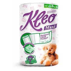 Полотенца бумажные "Kleo" Maxi 2 слоя 1 рулон