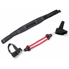 Тренировочный пояс с эспандерами Noname