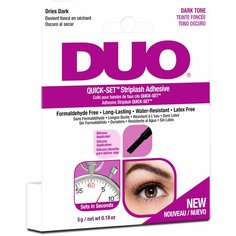 Duo quick-set Striplash Adhesive Dark Клей для накладных ресниц, быстрая фиксация (цв. черный) 5г Ardell