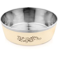 Миска Lilli Pet METAL STAR It`s white для животных, 820мл