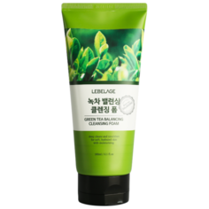 Балансирующая пенка для умывания с зеленым чаем, 180мл, LEBELAGE