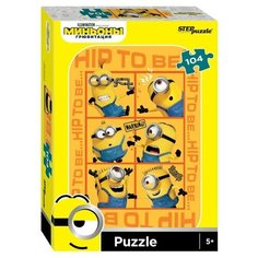 Пазл "Миньоны. Грювитация", Universal, 104 детали Step Puzzle
