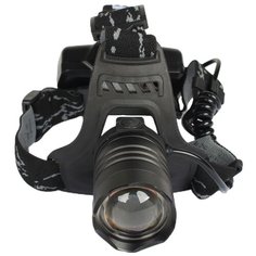 Фонарь налобный светодиодный АКБ USB 804 P90 Police