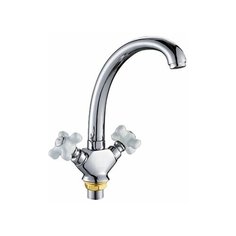 Potato Смеситель для кухни (мойки) высокий с поворотным изливом, хромированный P4963