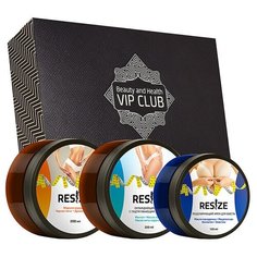 ReSize набор подарочный Идеальная фигура против целлюлита: крем для тела, скраб и обёртывание