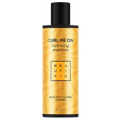 Шампунь "Curl Me On" восстановление для кудрявых и волнистых волос, с маслом авокадо и жожоба, 250мл Beautific