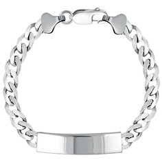 Бронницкий Ювелир Браслет из серебра 314-07, 21 см, 26.12 г