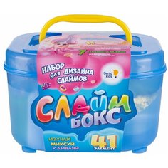 Набор "Создай слайм" СлаймБокс большой 41 элемент Genio Kids