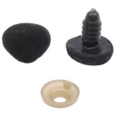 2AR225 Носики для игрушек, 1,5см (черный), 20 шт АЙРИС пресс