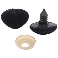 2AR226 Носики для игрушек, 1,8см (черный), 20 шт АЙРИС пресс