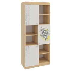 Стеллаж MEBELSON Форсаж 6 полок, материал: ЛДСП, ШxГxВ: 80х41.9х189.5 см, дуб сонома