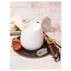 Свеча массажная ваниль И масло ШИ Рарог