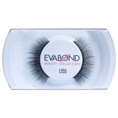 EVABOND Накладные ресницы L155 черный