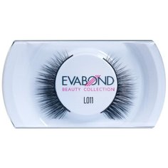 EVABOND Накладные ресницы L011 черный