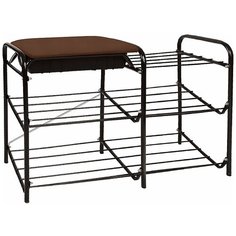 Обувница InHome ЭТИ4 , размер (ШхГ): 79х33 см , цвет: Медный "Антик"/коричневый