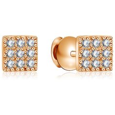 Бронницкий Ювелир Серьги из красного золота 16111477000